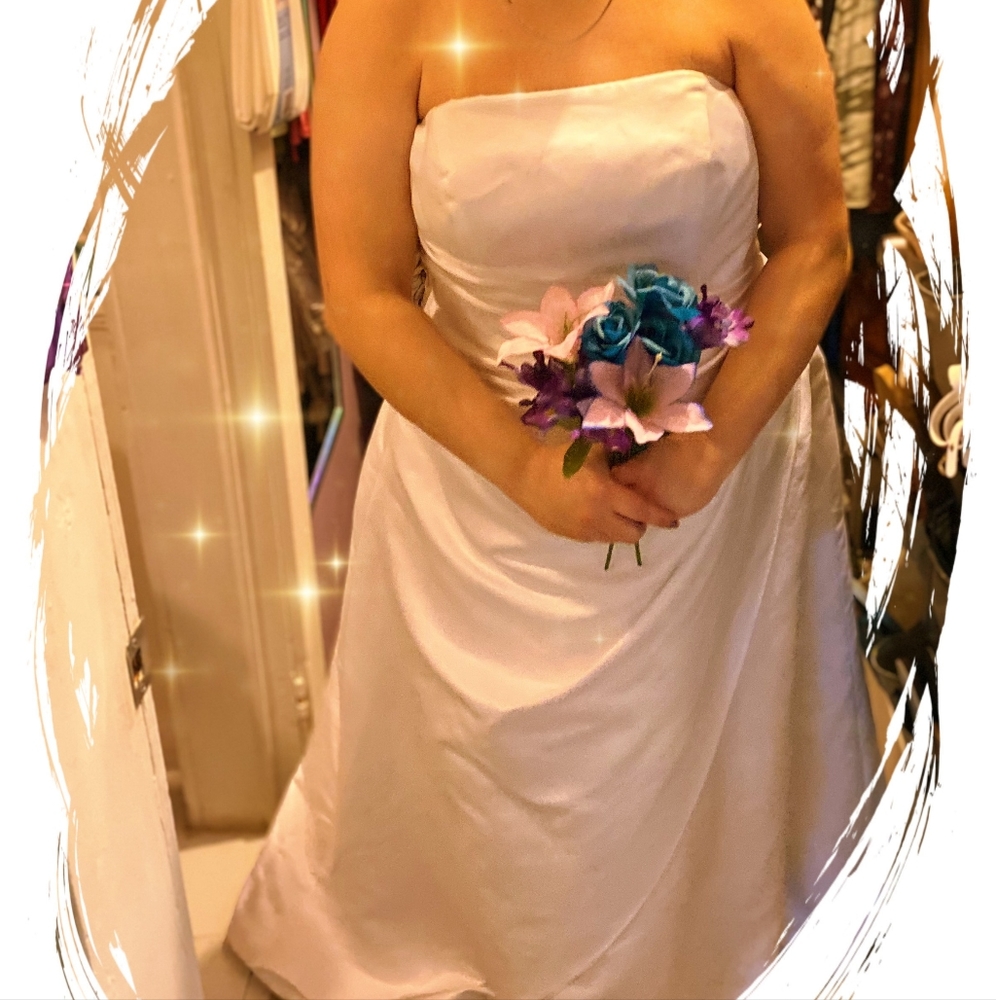 David's bridal wedding dress